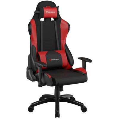 Fotel GENESIS Nitro 550 Czarno-czerwony