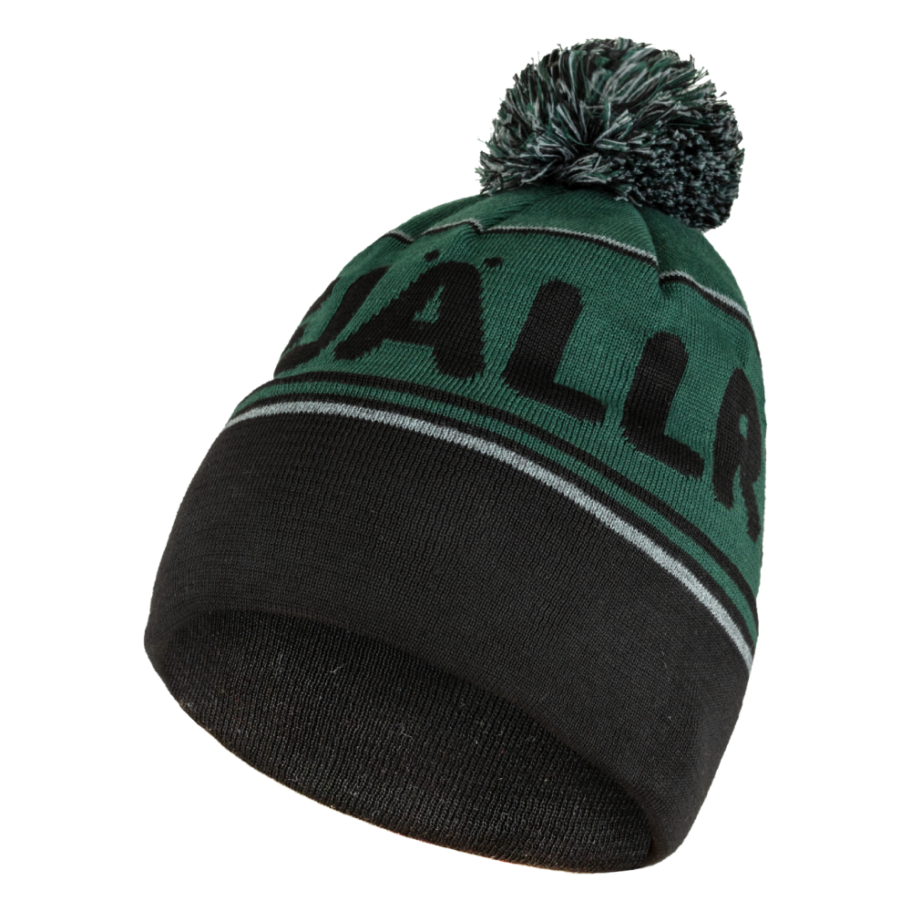 Czapka Fjallraven Pom Hat arctic green/black - ONE SIZE