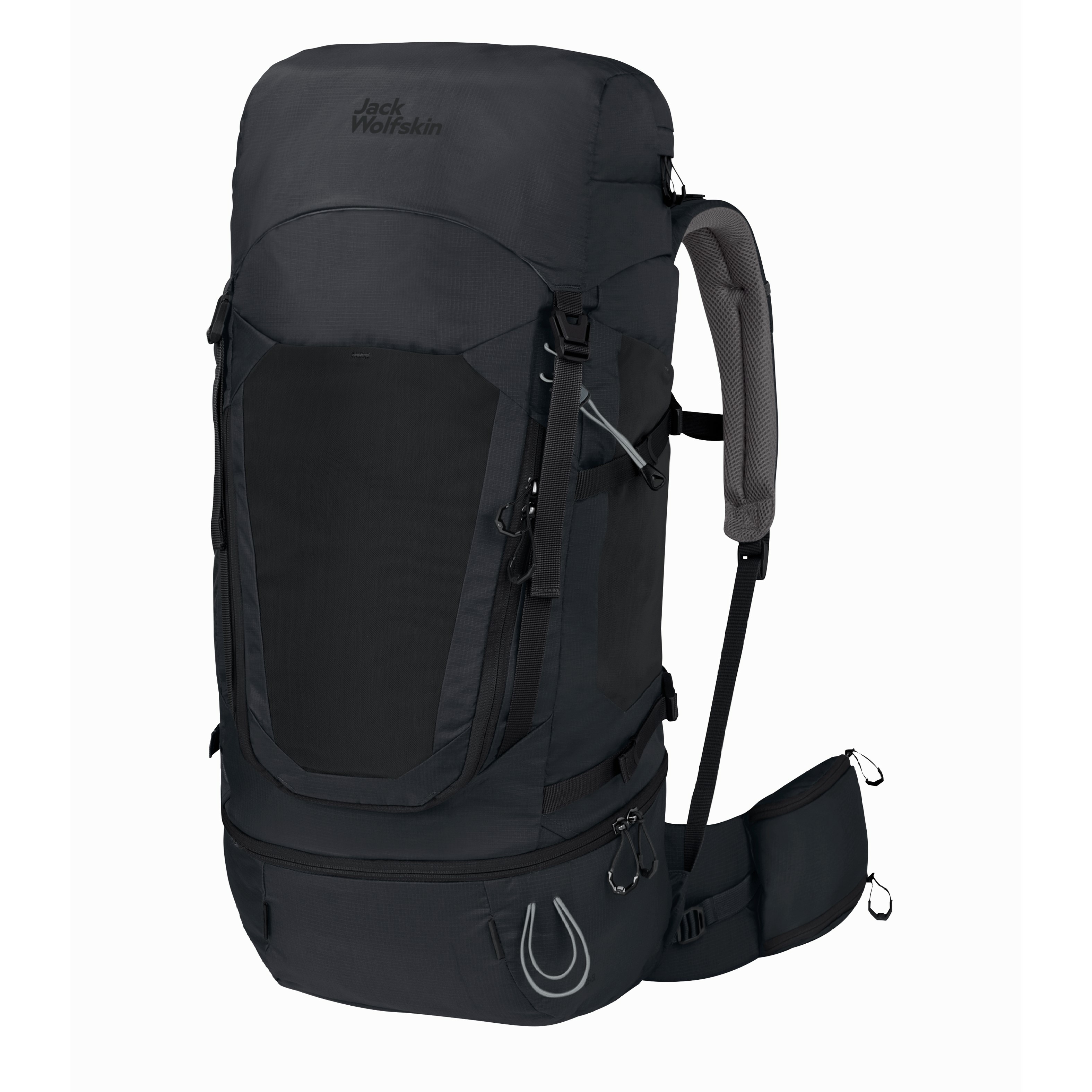Plecak trekkingowy Jack Wolfskin HIGHLAND TRAIL 55|5 MEN phantom - ONE SIZE