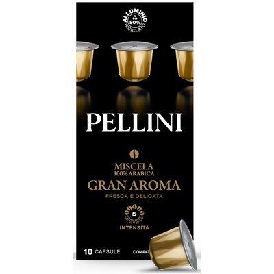 Kapsułki PELLINI Gran Aroma do ekspresu Nespresso