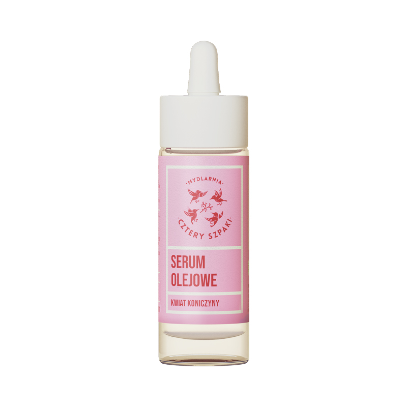Mydlarnia Cztery Szpaki serum olejowe do twarzy kwiat koniczyny, 30 ml