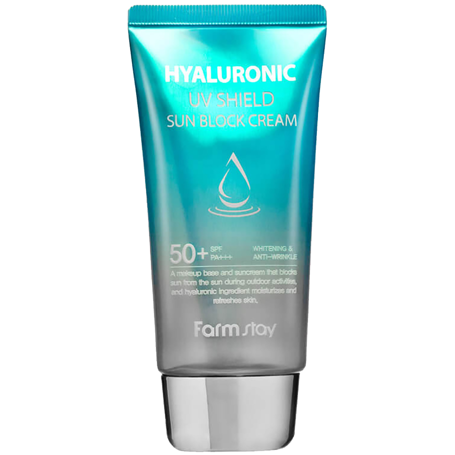 Farmstay Hyaluronic krem przeciwsłoneczny z SPF50+ do twarzy, 70 g