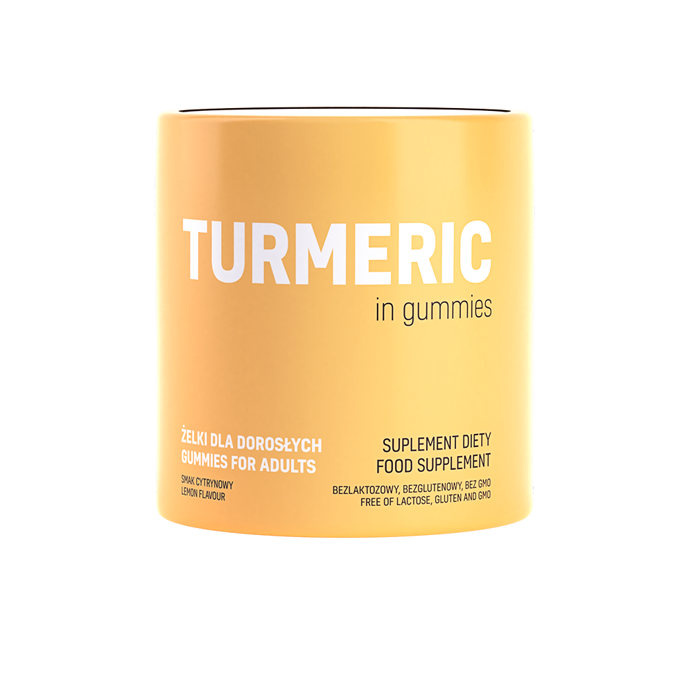 Noble Health suplement diety w postaci żelków dla dorosłych z kurkumą, 60 szt./1 opak.