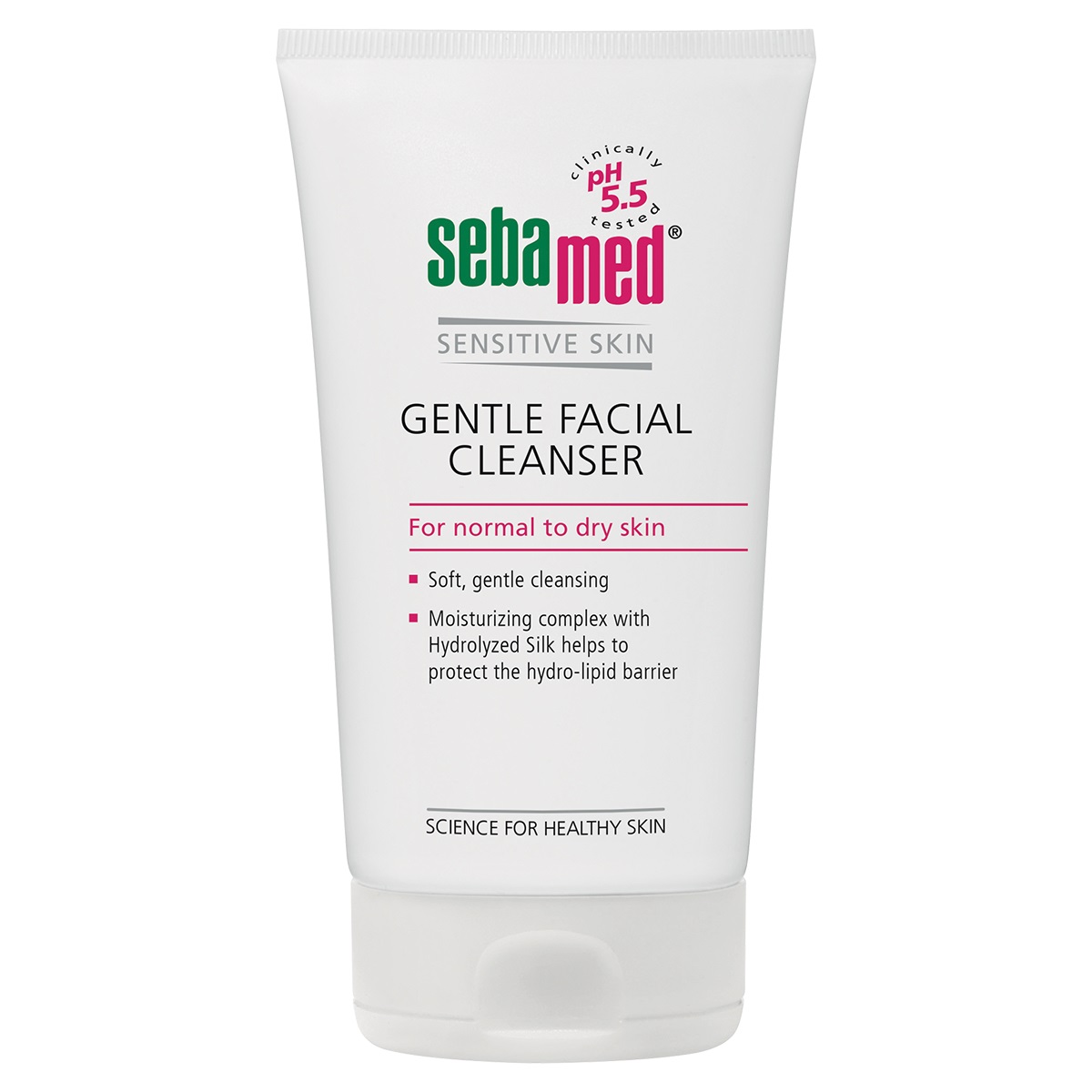 Sebamed Sensitive Skin delikatny żel oczyszczający do twarzy, 150 ml