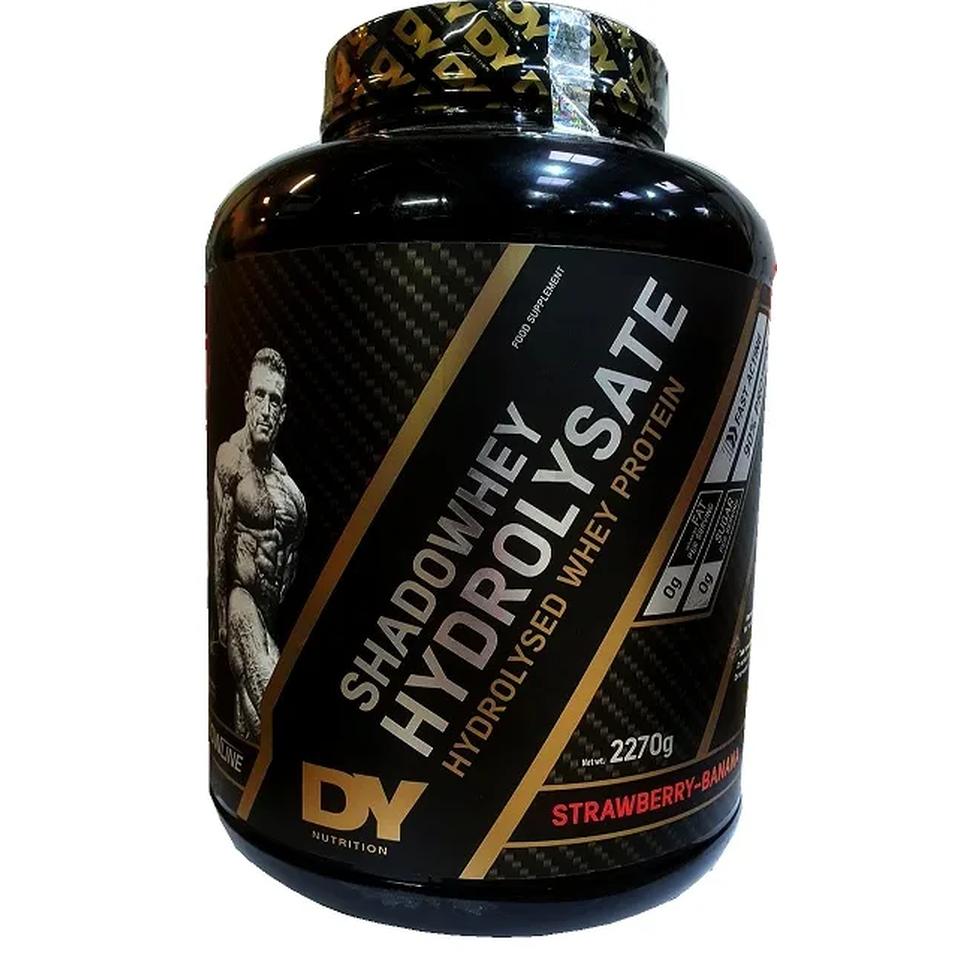 Dorian Yates Shadowhey Hydrolysate suplement diety, odżywka białkowa, Strawberry-Banana, 2270 g