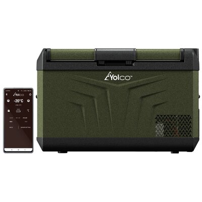 Lodówka YOLCO GCX37 Zielony