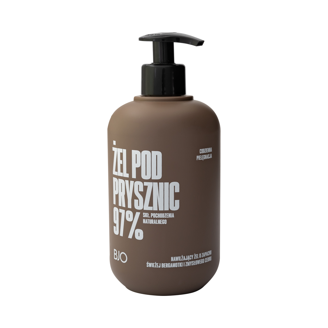 Bjo Bergamotka & Cedr nawilżający żel pod prysznic, 500 ml