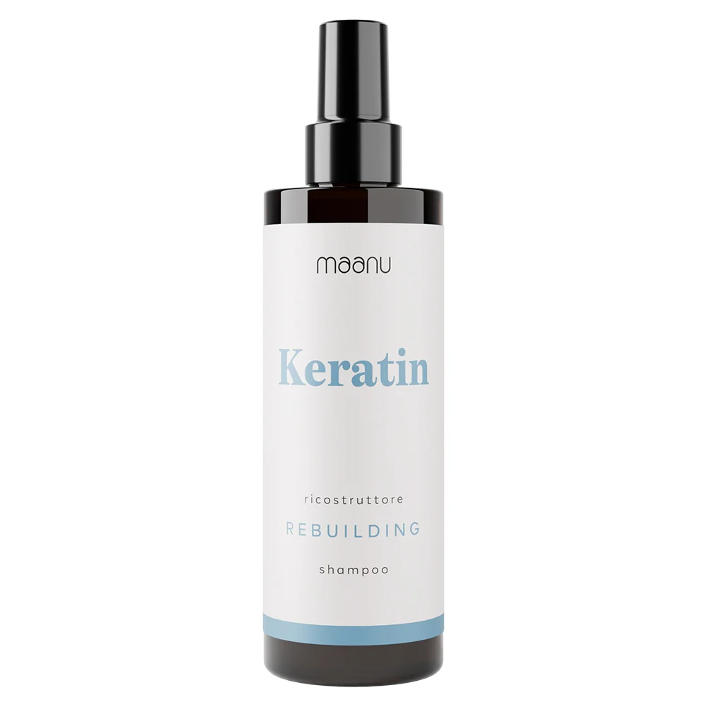 Maanu Keratin odbudowująca maska do włosów bez spłukiwania, 200 ml
