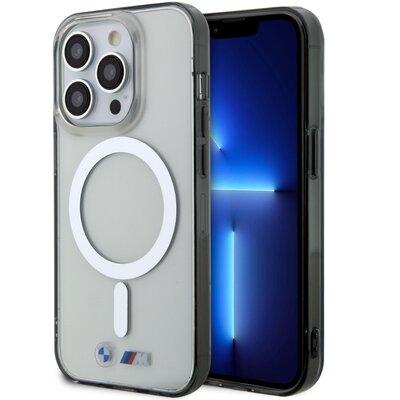 Etui BMW Ring MagSafe do Apple iPhone 15 Pro Transparentny