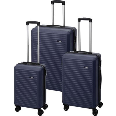 Zestaw walizek PROWORLD 7092340 56/65.5/74 cm Granatowy