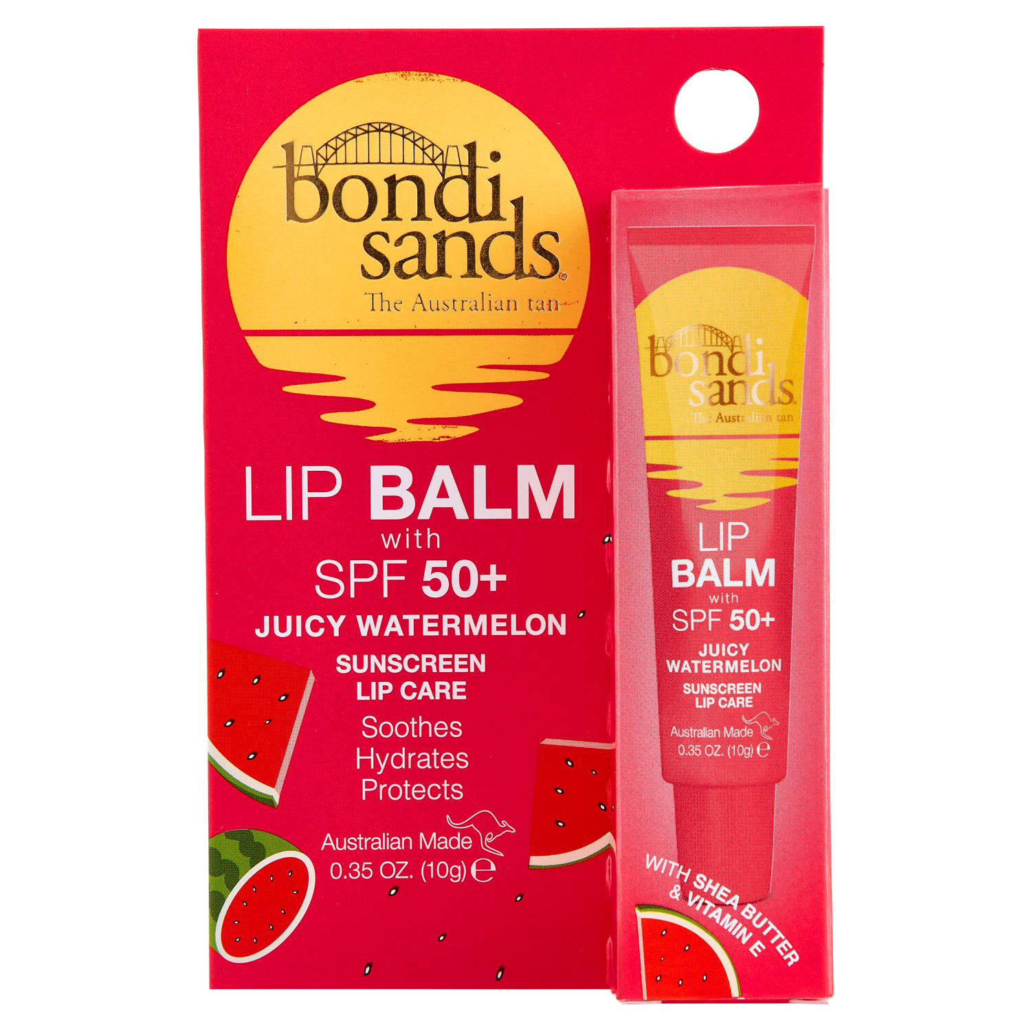 Bondi Sands odżywczy balsam do ust z SPF50 juicy watermelon, 10 g
