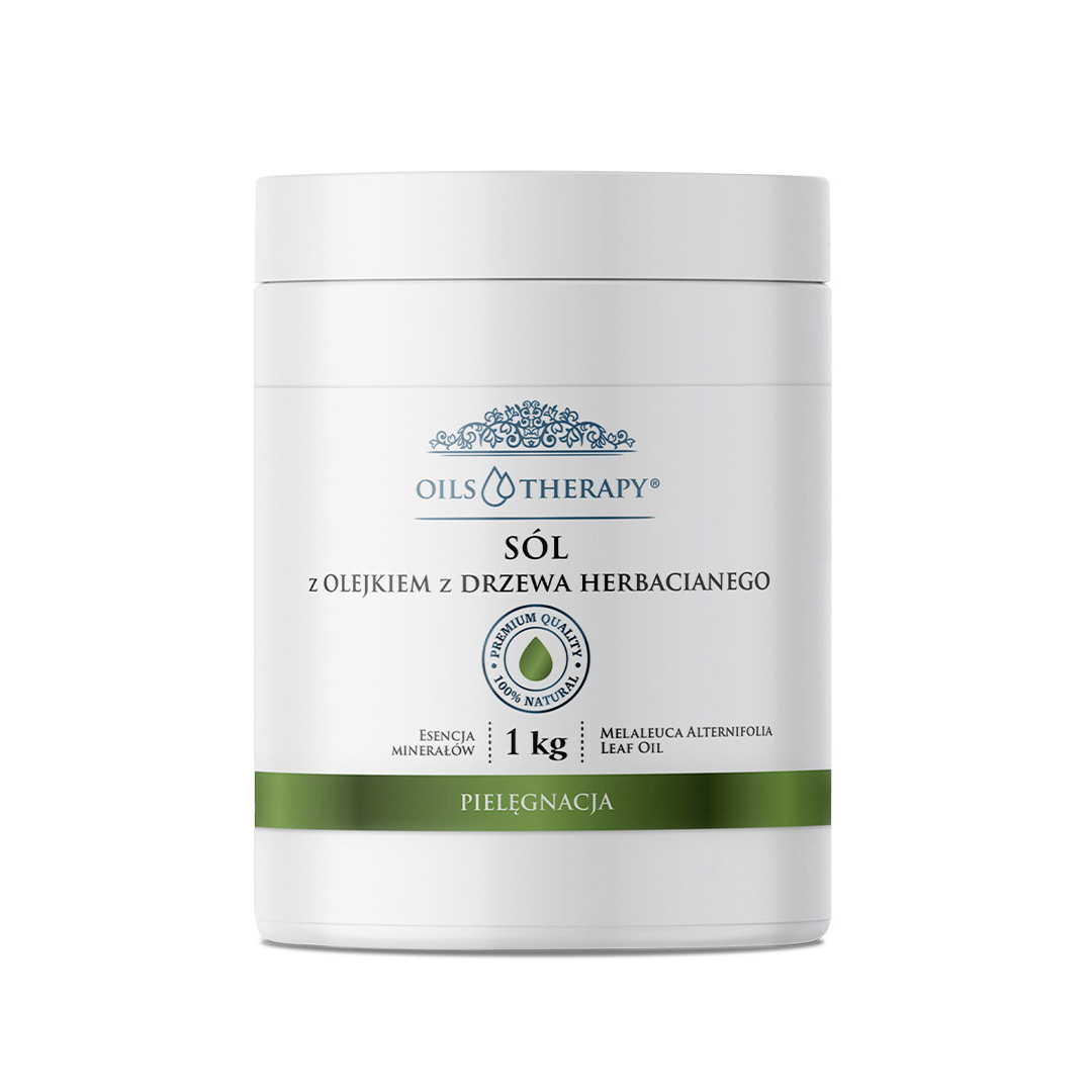 Optima Natura sól do kąpieli z olejkiem z drzewa herbacianego Pielęgnacja, 1 kg