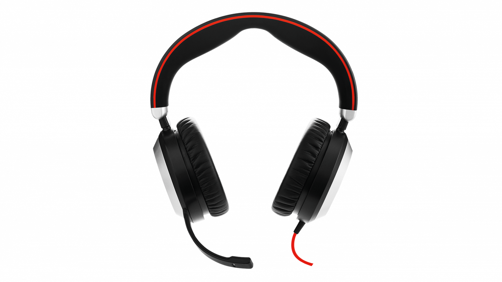 Słuchawki przewodowe Jabra Evolve 80 MS Stereo USB - 7899-823-109
