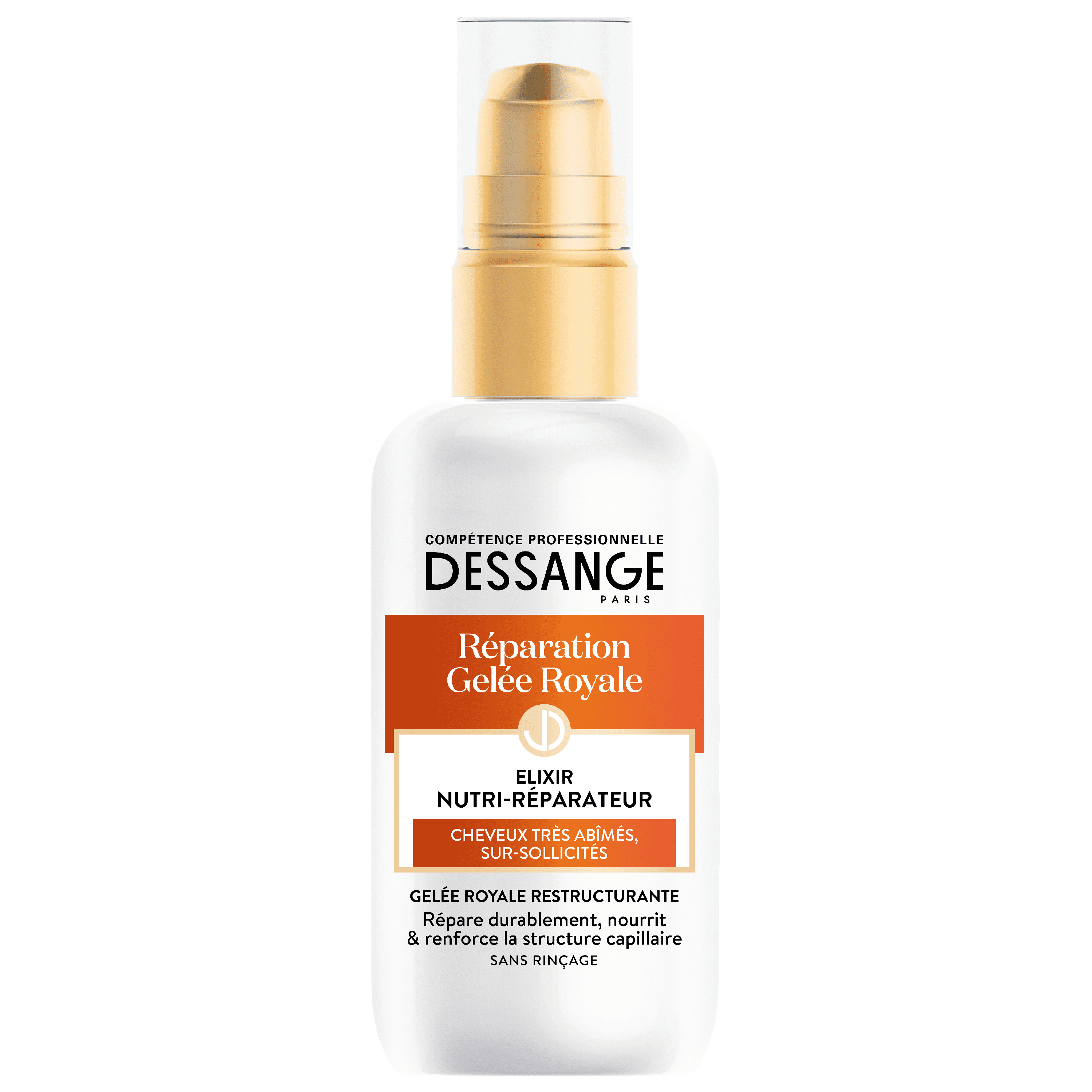 Dessange Professional Hair Luxury Gelee Royale eliksir do włosów bardzo zniszczonych, 100 ml