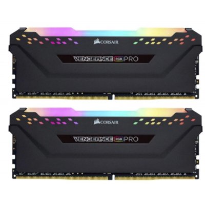 Pamięć RAM CORSAIR Vengeance RGB Pro Black 16GB (2x8GB) DDR4 3600MT/s CL18