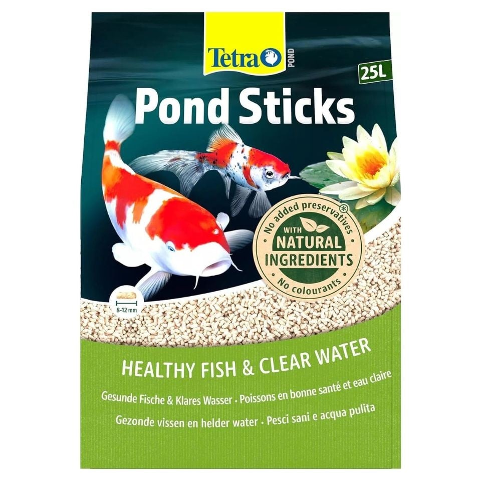 TETRA Pond Sticks 25 l podstawowy pokarm dla ryb w oczkach wodnych