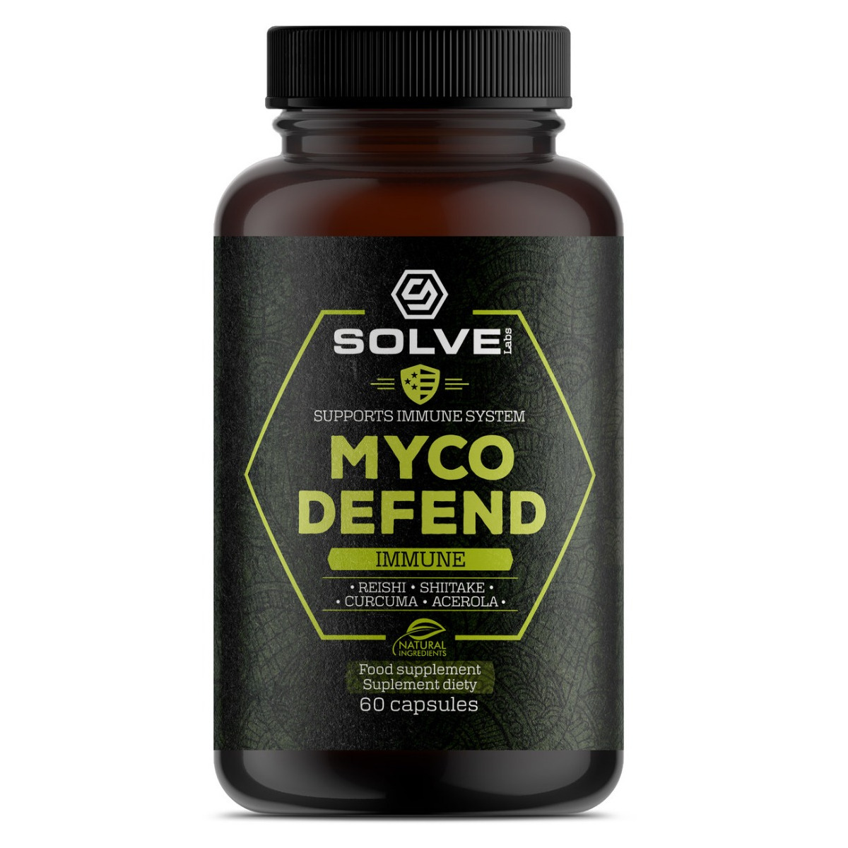 Solve Labs Myco Defend Immune suplement diety, 60 kaps./1 opak.
