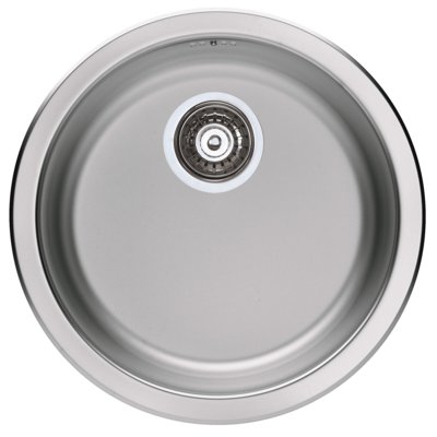 Zlewozmywak jednokomorowy ALVEUS Form 10 1084838K Len 45x45