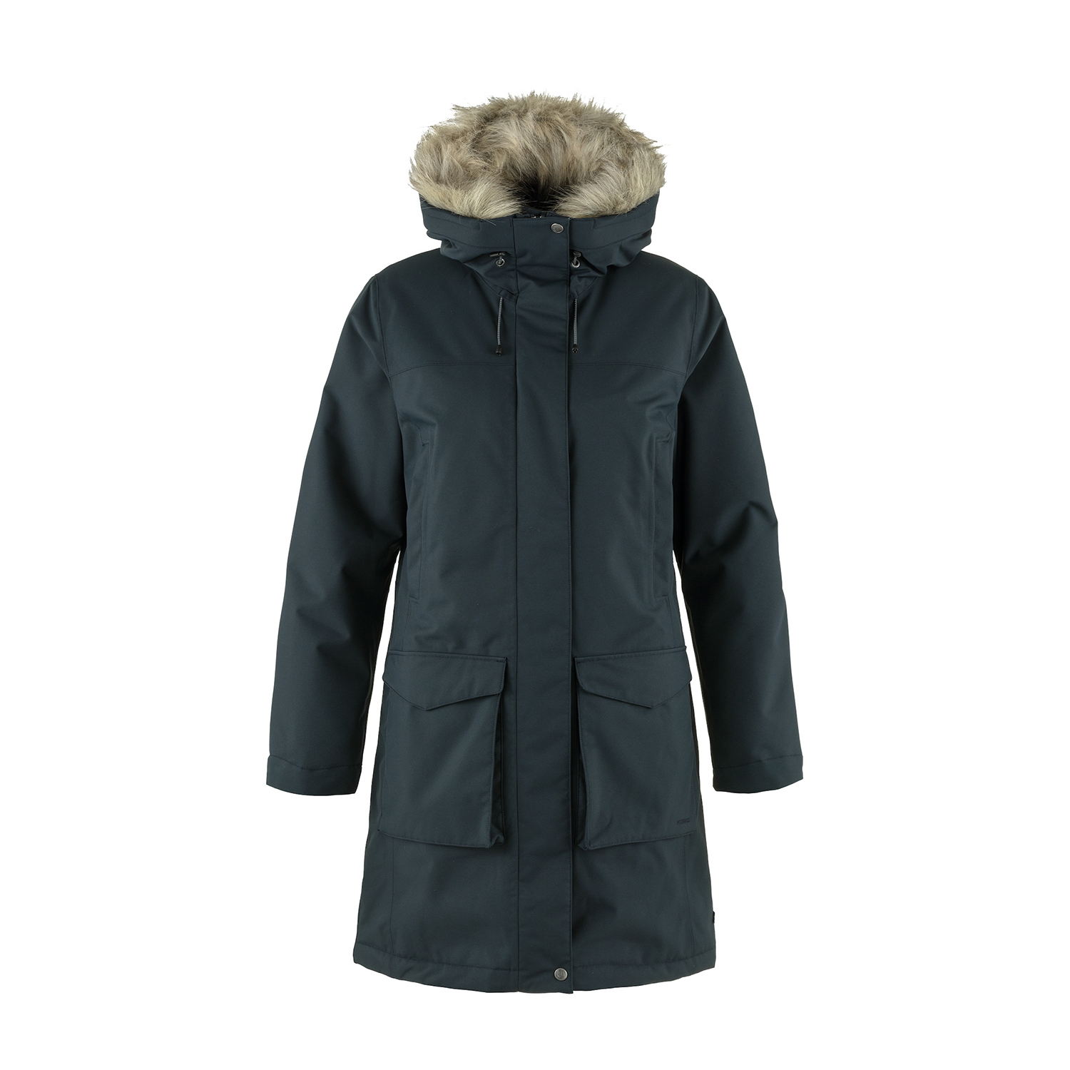 Damska kurtka zimowa Fjallraven Nuuk Lite Parka dark navy - L