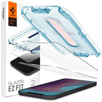Szkło hartowane SPIGEN Glas.TR EZ Fit 2-Pack do Apple iPhone 12 Pro Max