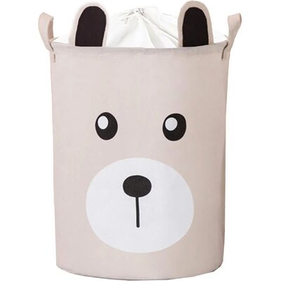Kosz na zabawki SIPO Beżowy Miś XL