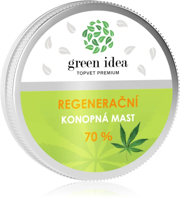Regeneracyjna maść 70% z konopi do twarzy i ciała 100 ml