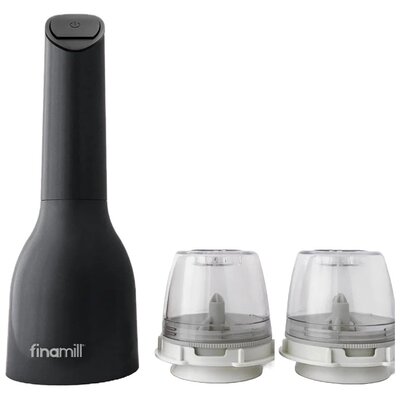 Młynek do przypraw FINAMILL Battery Czarny