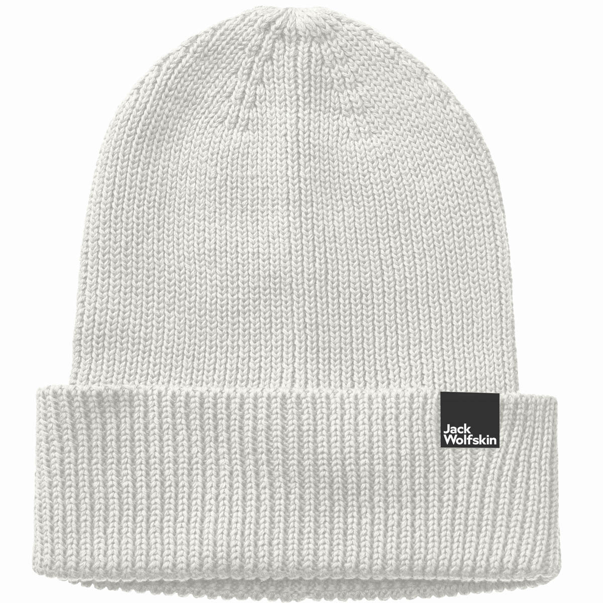 Czapka zimowa Jack Wolfskin ESSENTIAL BEANIE silver cloud - ONE SIZE