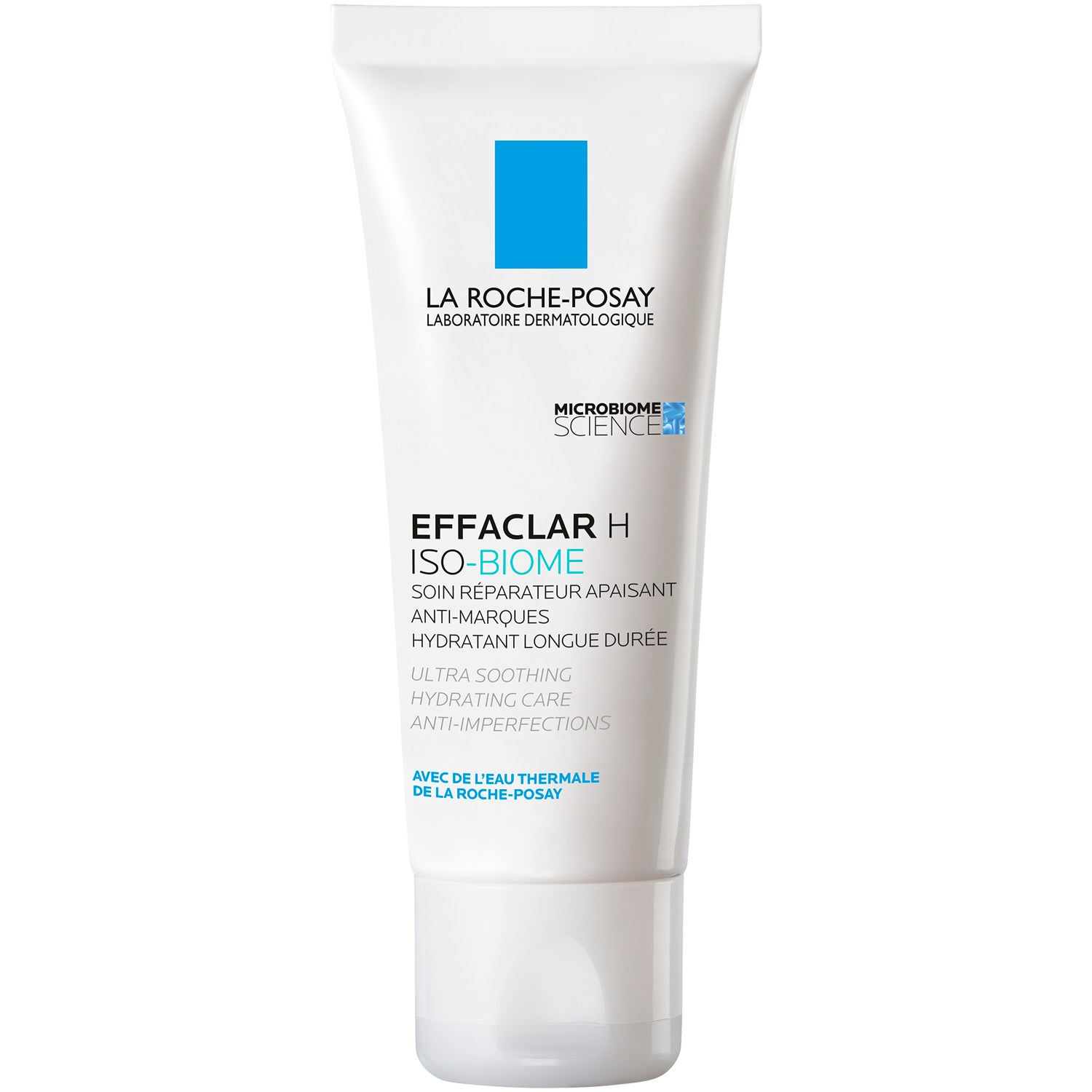 La Roche-Posay Effaclar H ISO-Biome kojący krem nawilżający przeciw niedoskonałościom do twarzy, 40 ml