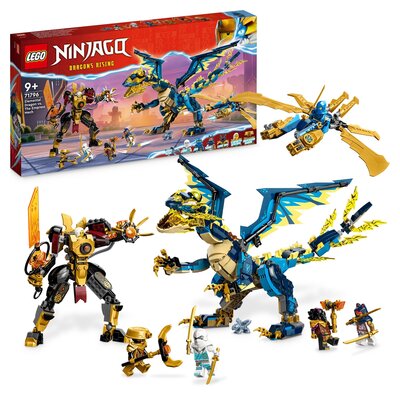 LEGO 71796 NINJAGO Smok żywiołu kontra mech cesarzowej