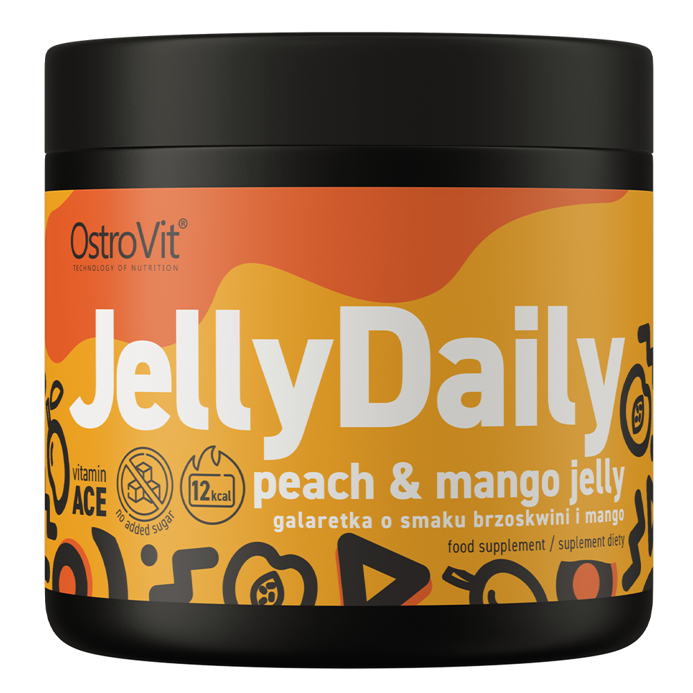 OstroVit Jelly Daily 350 g o smaku brzoskwini i mango