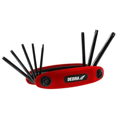 Zestaw kluczy torx DEDRA 06F242 (8 elementów)