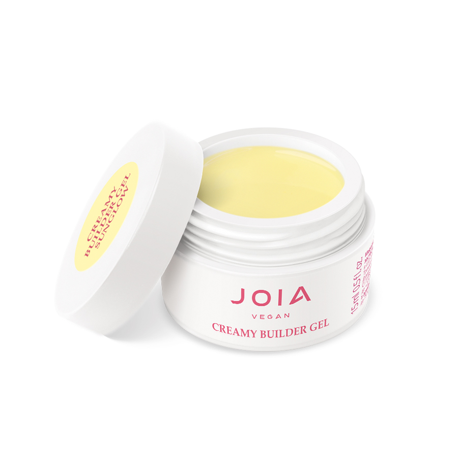 Joia Vegan Creamy Builder Gel żel budujący do paznokci sunglow żółty, 15 ml