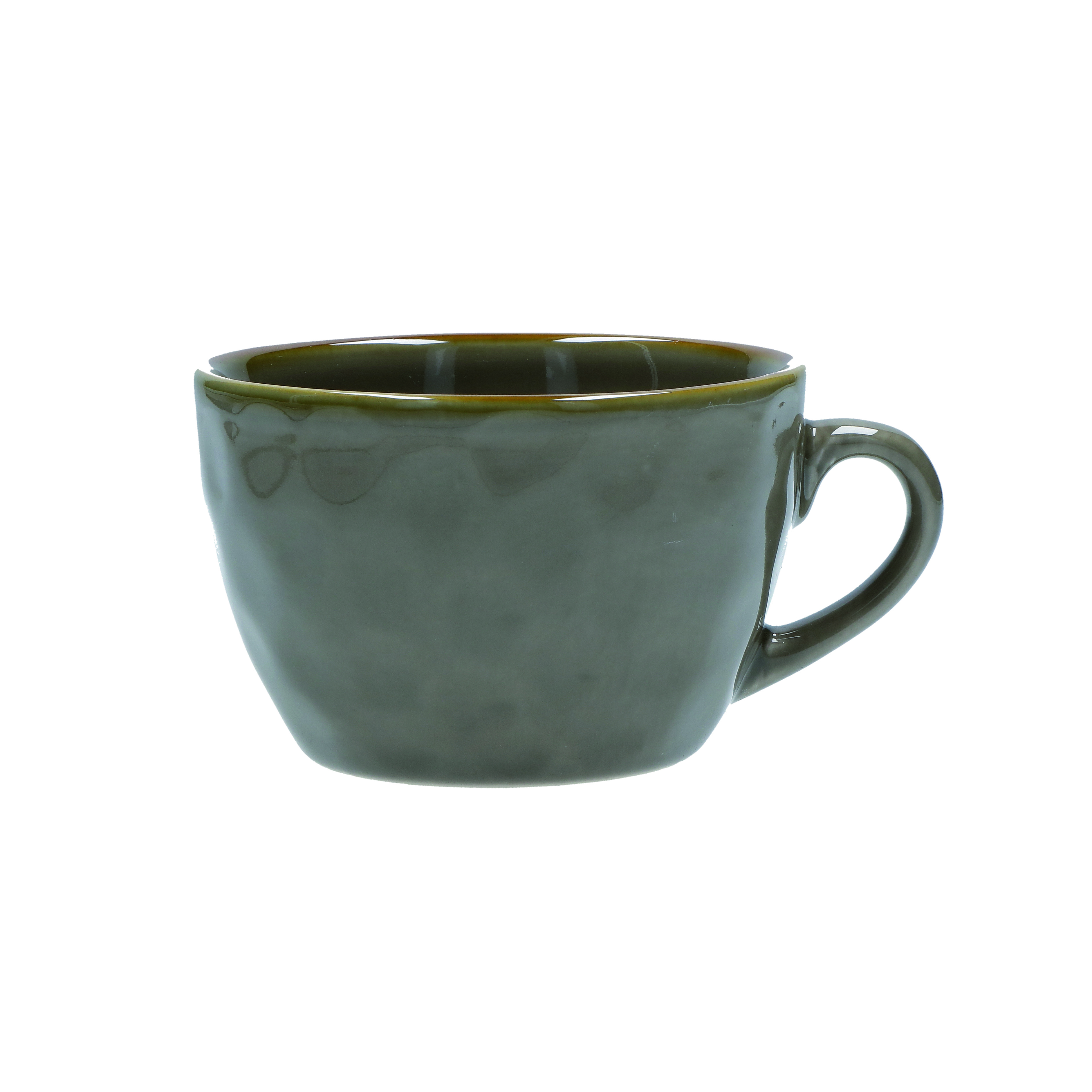 Rose&Tulipani - Zestaw 4 kubków śniadaniowych 420 ml Concerto Grigio Tortora