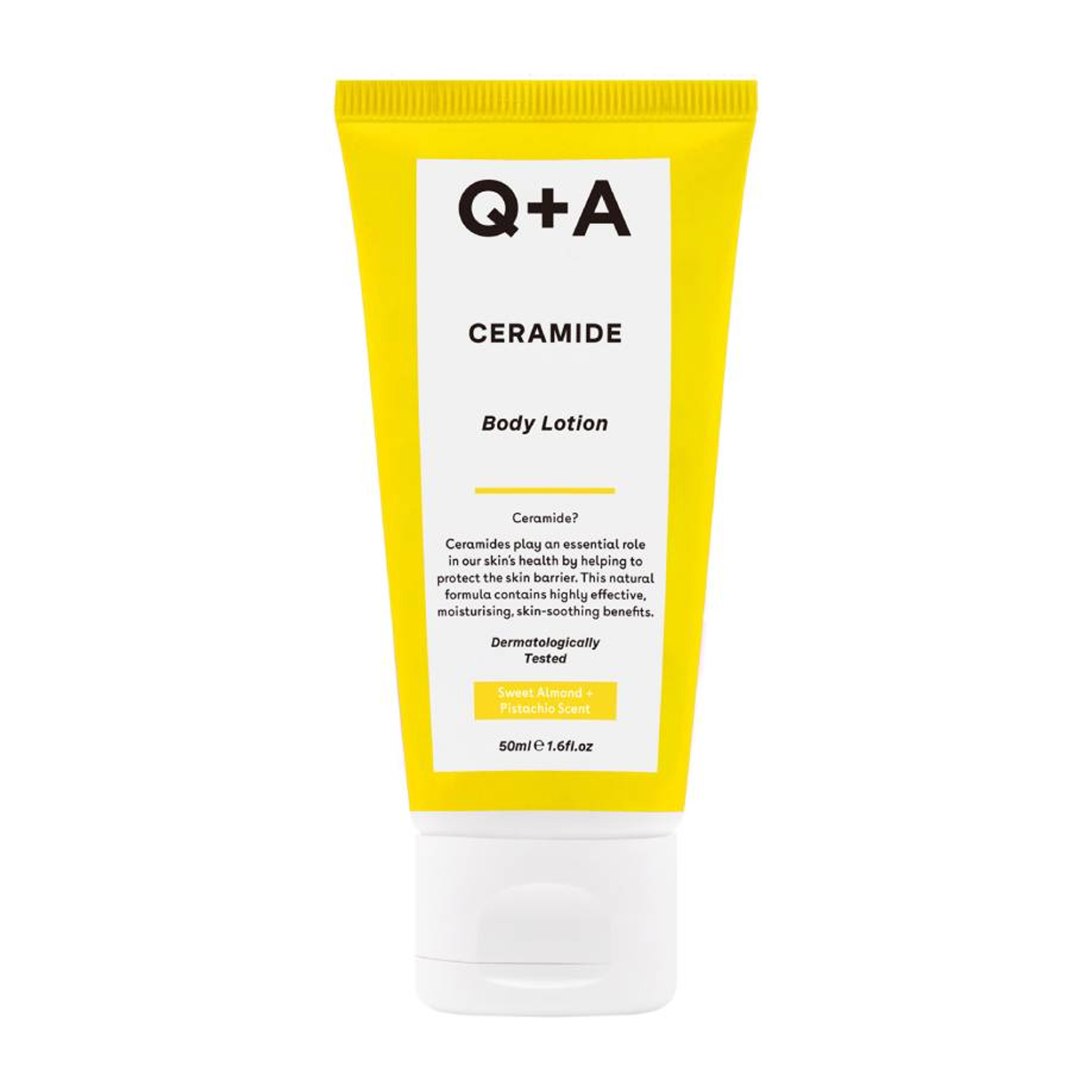 Q+A Ceramide regenerujący mini balsam do ciała z ceramidami, 50 ml
