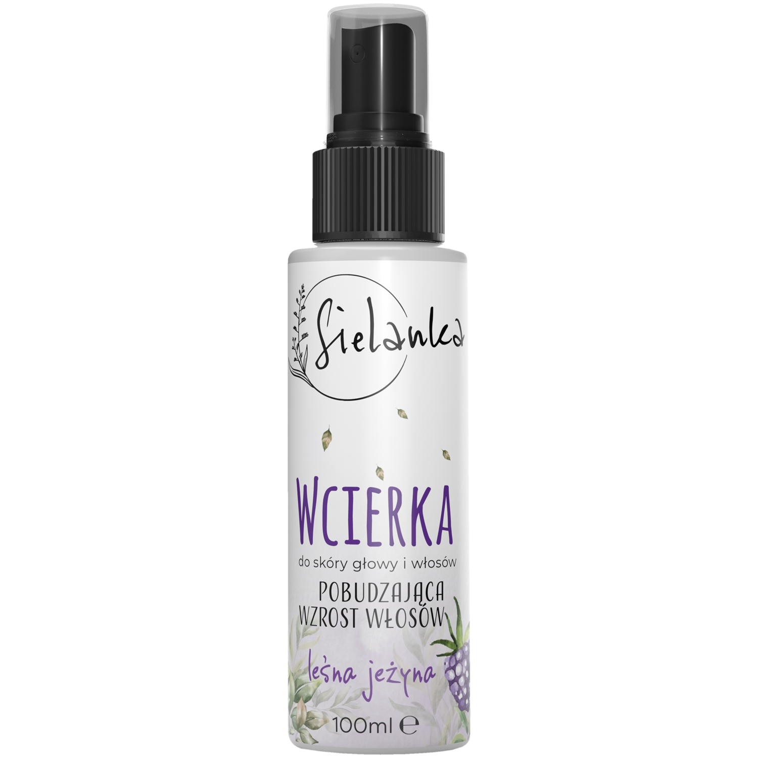 Sielanka Leśna Jeżyna pobudzająca wzrost wcierka do włosów i skóry głowy, 100 ml