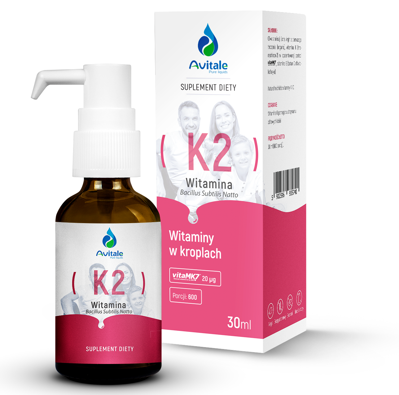 Avitale Witamina K2 30 ml (Aliness)