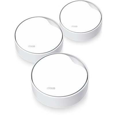 Router TP-LINK Deco X50-POE 2.4 / 5 GHz (DualBand), Wi-Fi Mesh (3 szt.)