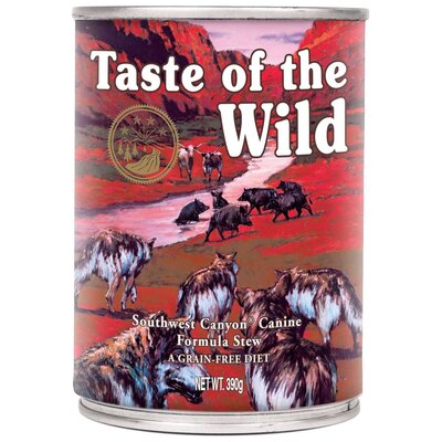Karma dla psa TASTE OF THE WILD Southwest Canyon Wołowina 390 g