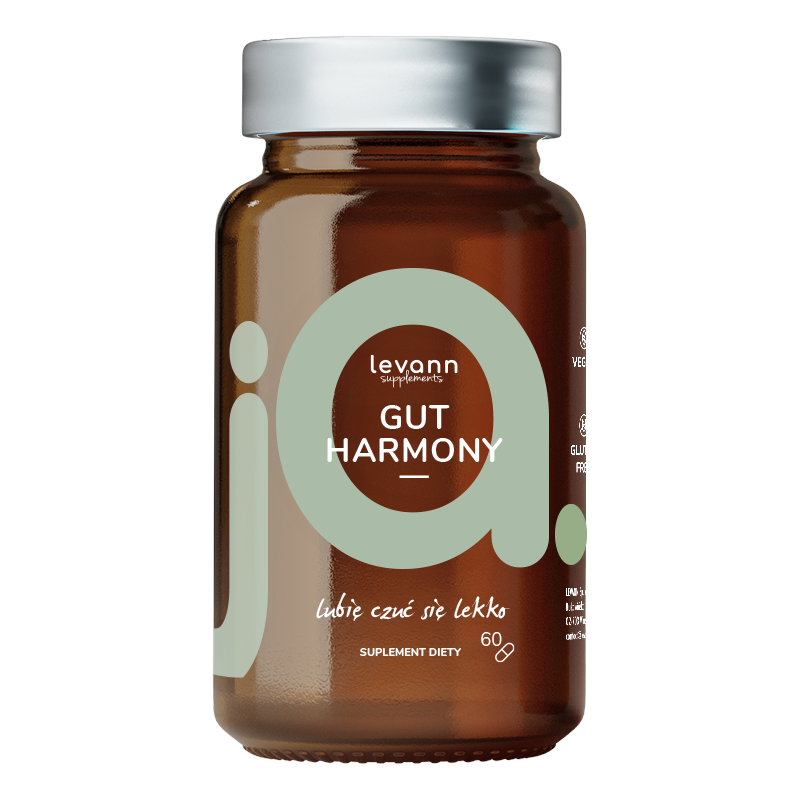 Levann Supplements Ja Gut Harmony suplement diety, 60 kaps./1 opak.
