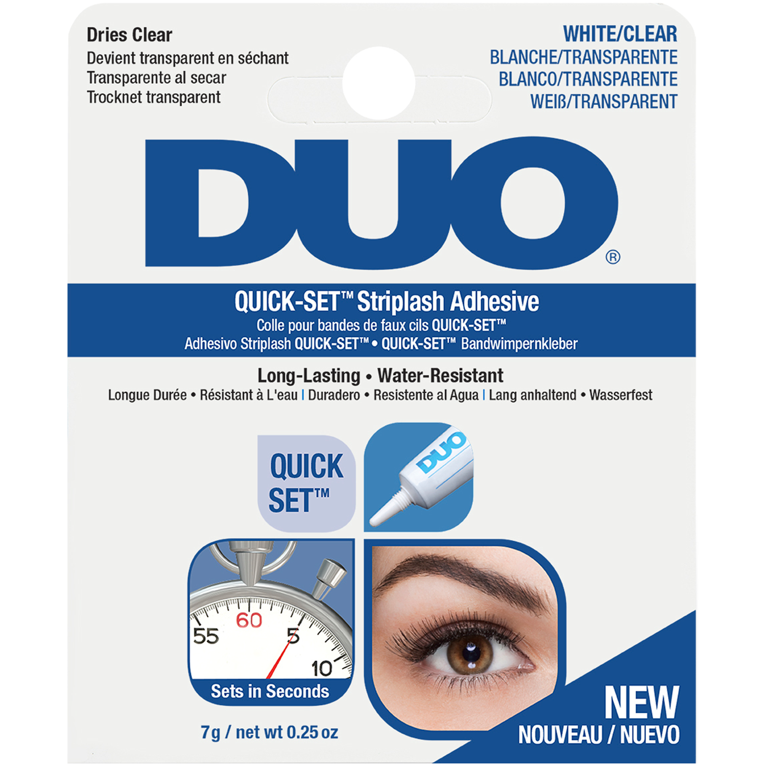 Ardell Duo klej do rzęs transparentny, 7 g