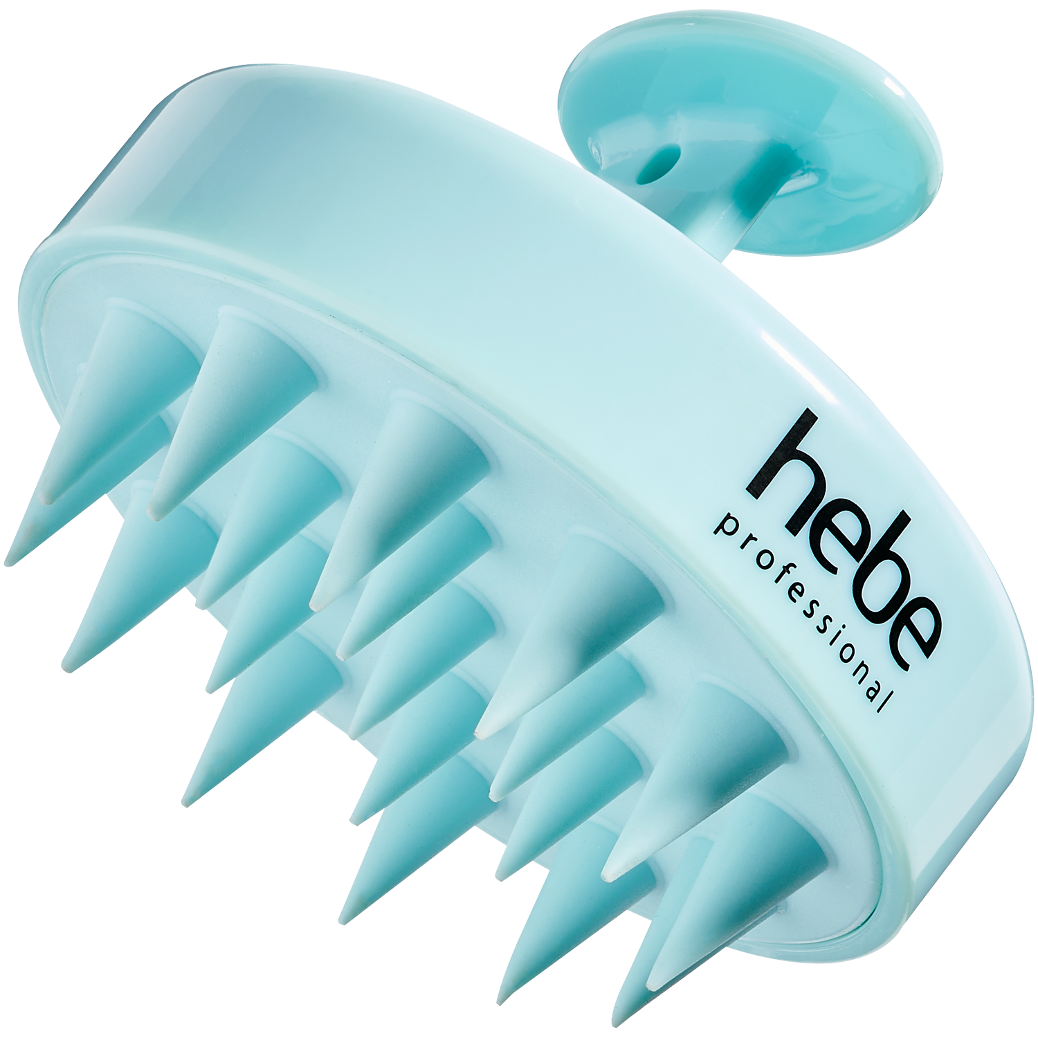 Hebe Professional Shampoo Brush szczotka do mycia włosów i masażu głowy miętowa, 1 szt.