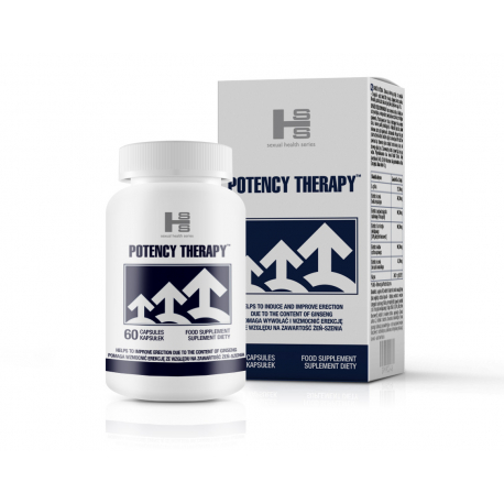 Sexual Health Series Potency Theraphy suplement diety pomagający wywołać i wzmocnić erekcję, 60 kaps./1 opak