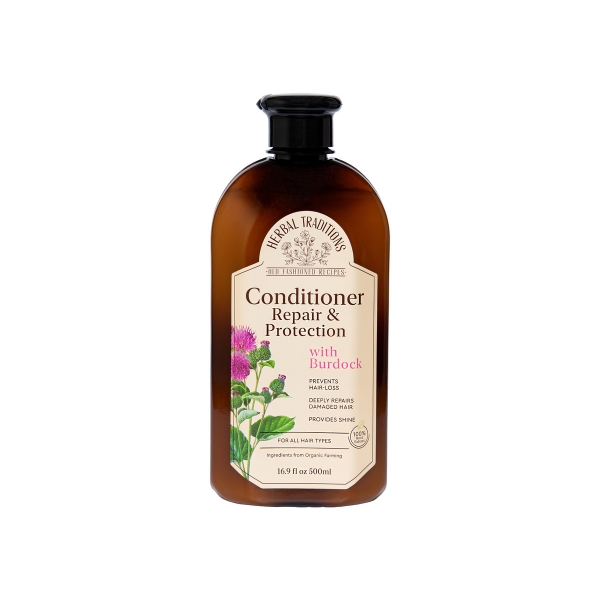 Herbal Traditi odżywka do włosów regenerująca Łopianowa, 500 ml 