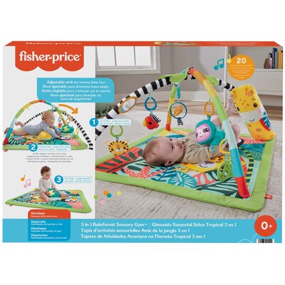 Mata edukacyjna FISHER PRICE Las tropikalny HJW08