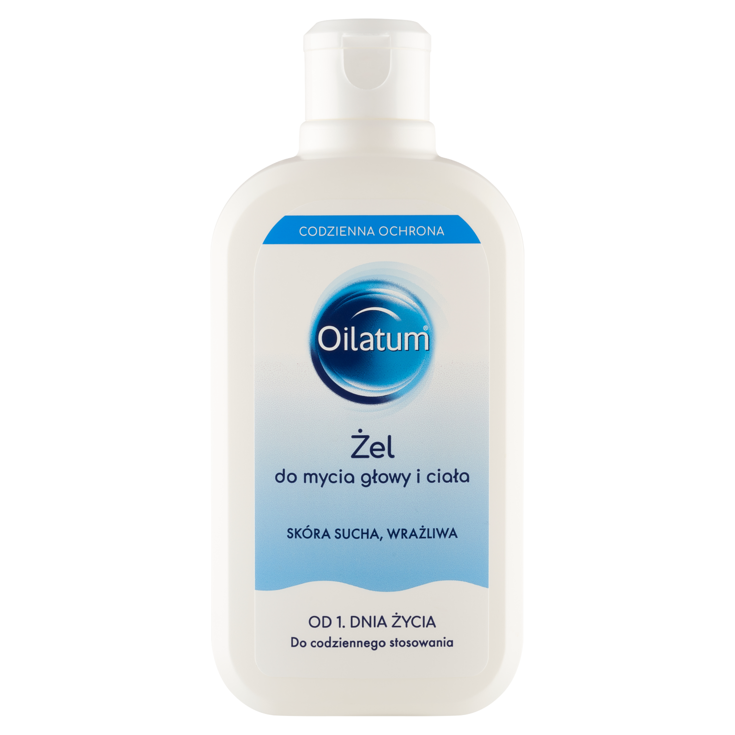 Oilatum Codzienna Ochrona żel do mycia głowy i ciała, 400 ml