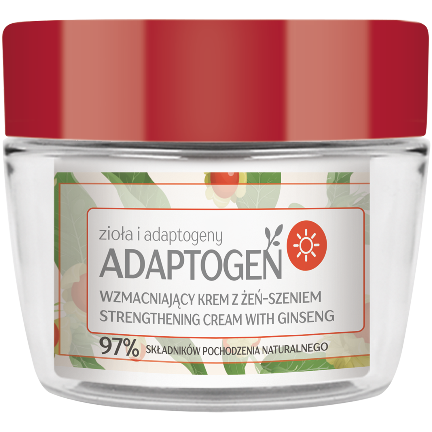 Floslek Adaptogen krem z żeń-szeniem do twarzy, 50 ml