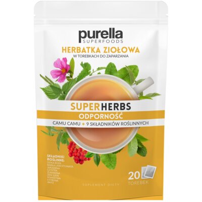 Herbata PURELLA Superherbs Odporność (20 sztuk)