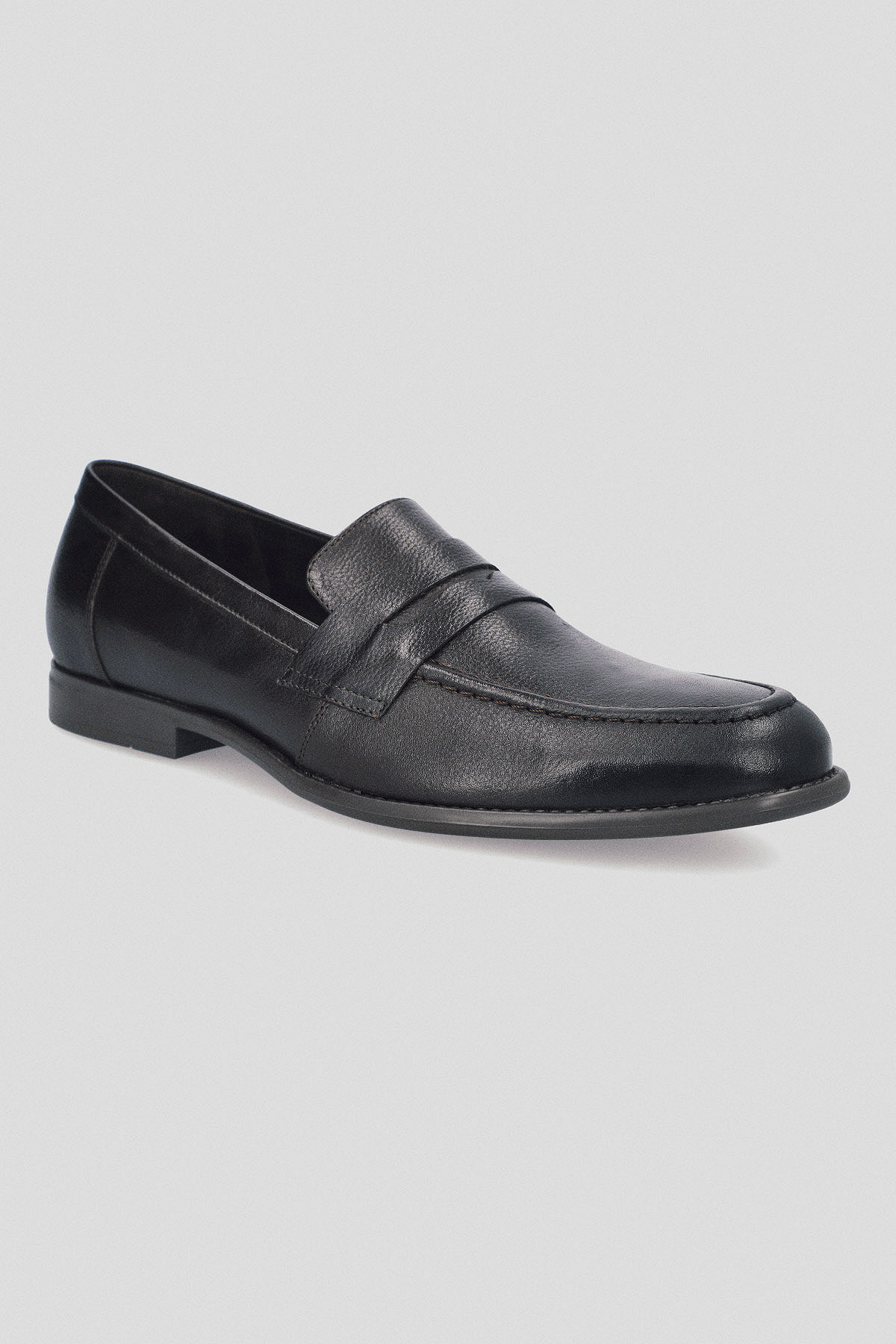 Lancerto Buty Loafersy Huron Ciemnobrązowe