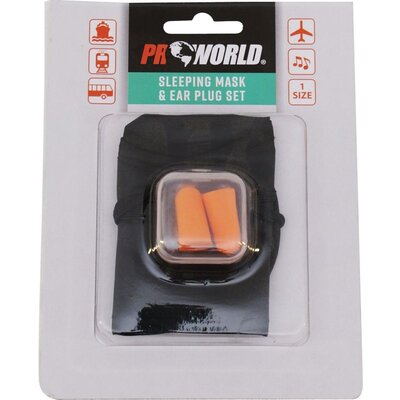 Opaska na oczy PROWORLD 517396 + zatyczki do uszu